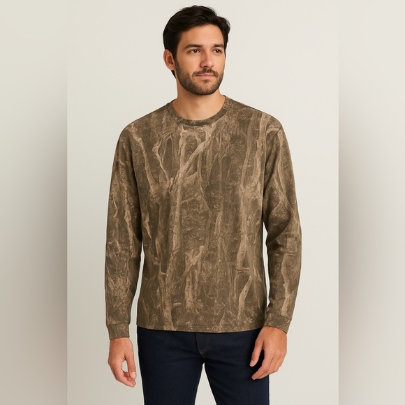 Reel Legends Men’s XL Long Sleeve Camo Performance Fishing Shirt - Picture 1 of 9